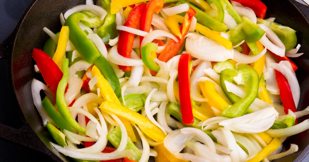 Sautéed Peppers & Onions Chews Wisely Alabama